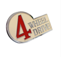 Emblema "4 wheel drive" traseiro 